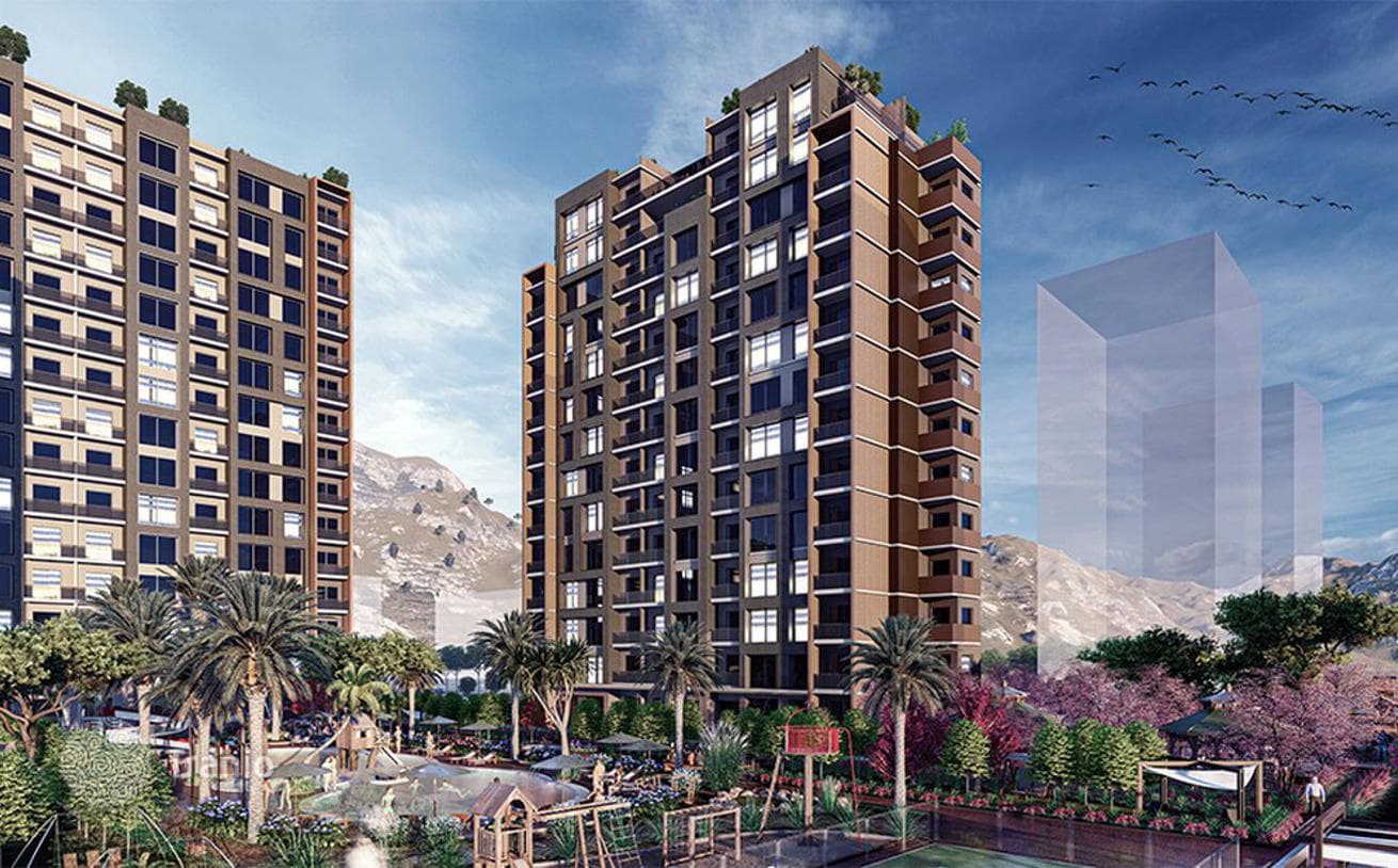 1-Bedroom (1+1) Apartment in Residential Complex in Mersin