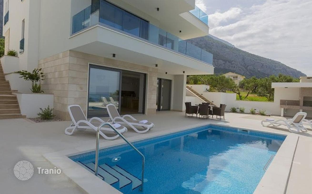 4-Bedroom Villa with Private Pool and Sea View in Split, Croatia