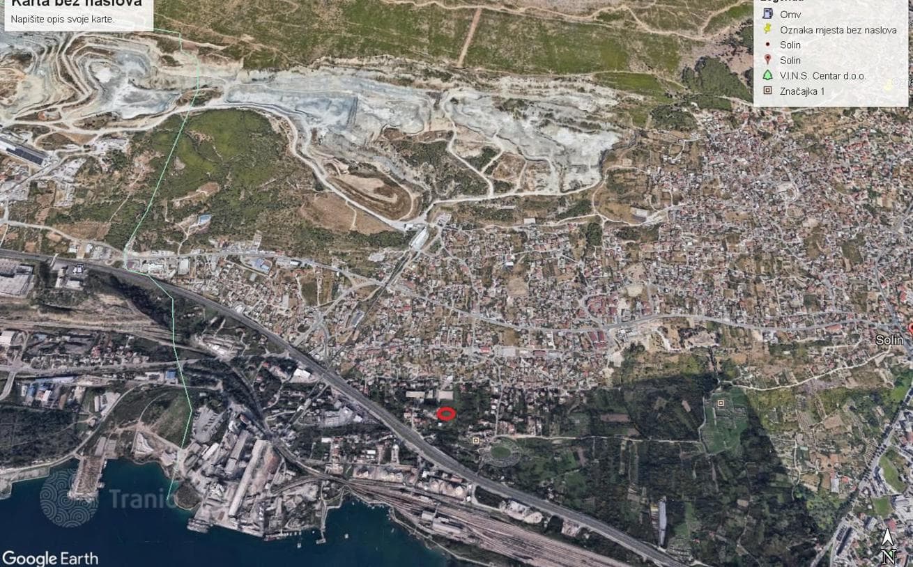1,057 m² Land Plot Near Beach and City Center in Solin