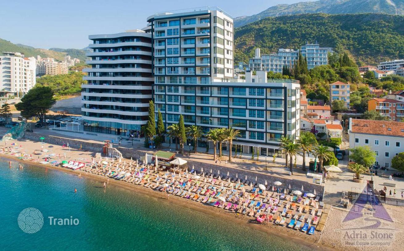1-Bedroom Apartment with Sea View in Rafailovici, Montenegro, photo 2