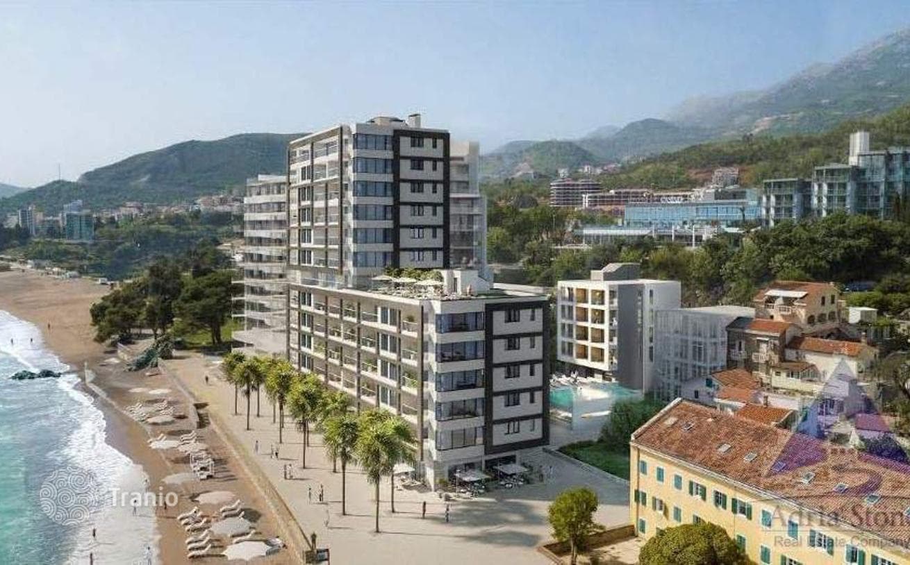 1-Bedroom Apartment with Sea View in Rafailovici, Montenegro, photo 4