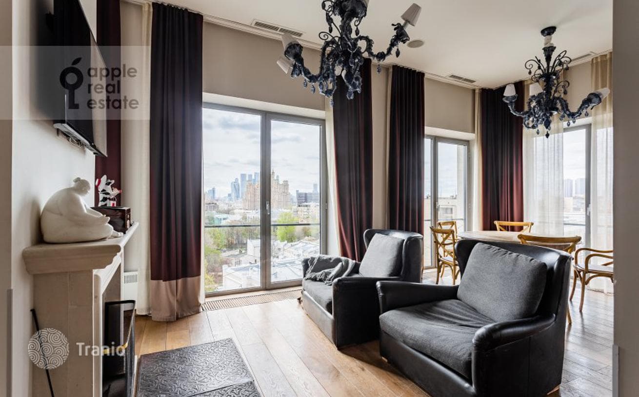 1-Bedroom Apartment with Roof Terrace in Presnensky District, Moscow, photo 2