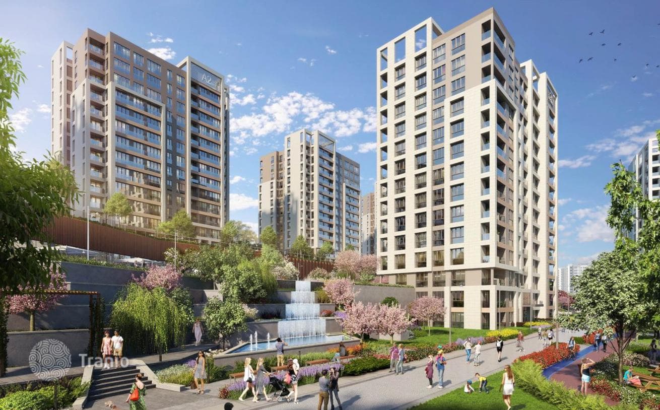 New Apartments with Spa and Gardens in Istanbul City Center