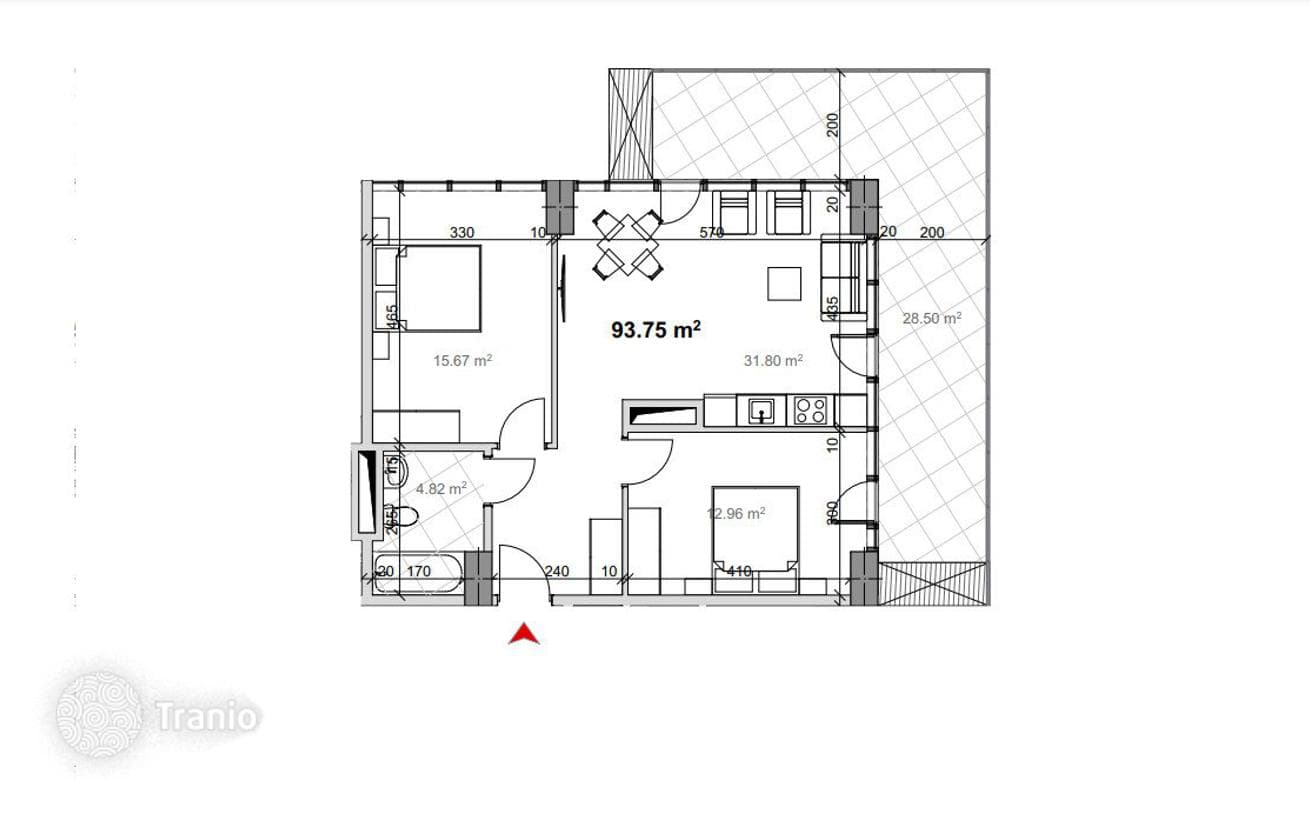Furnished Apartment with Old Tbilisi View in Modern Complex, Isani, Tbilisi, photo 4