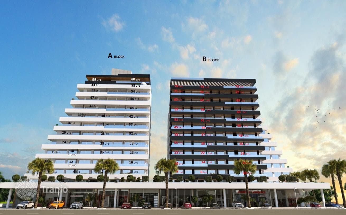 Studio to 3-Bedroom Apartments and Penthouses in Famagusta City Center, photo 3