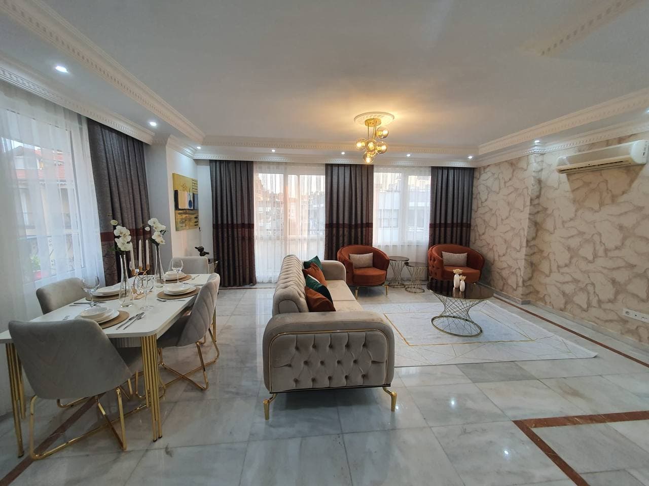 2-Bedroom (2+1) Apartment in Oba, Alanya, photo 2