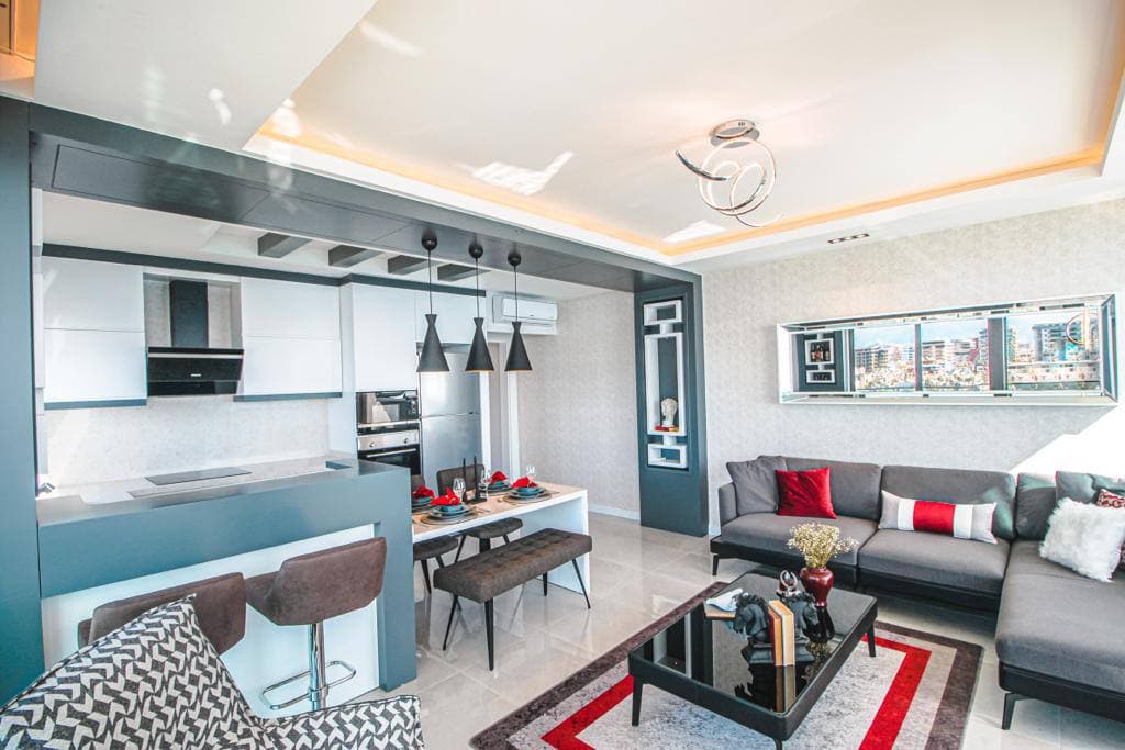 2-Bedroom (2+1) Apartment with Sea View in Mahmutlar, Alanya, photo 4