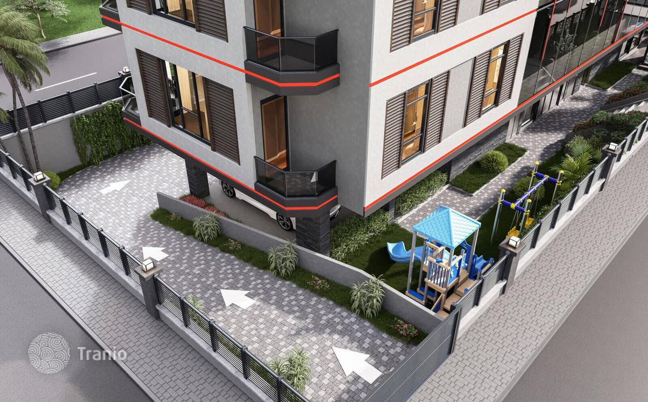 Apartments in a Central Complex in Mahmutlar, Alanya