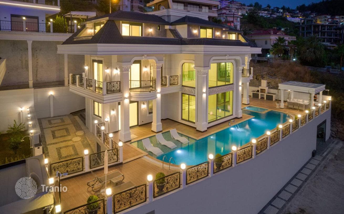 4-Bedroom Luxury Villa with Sea View in Kargicak, Alanya, photo 4