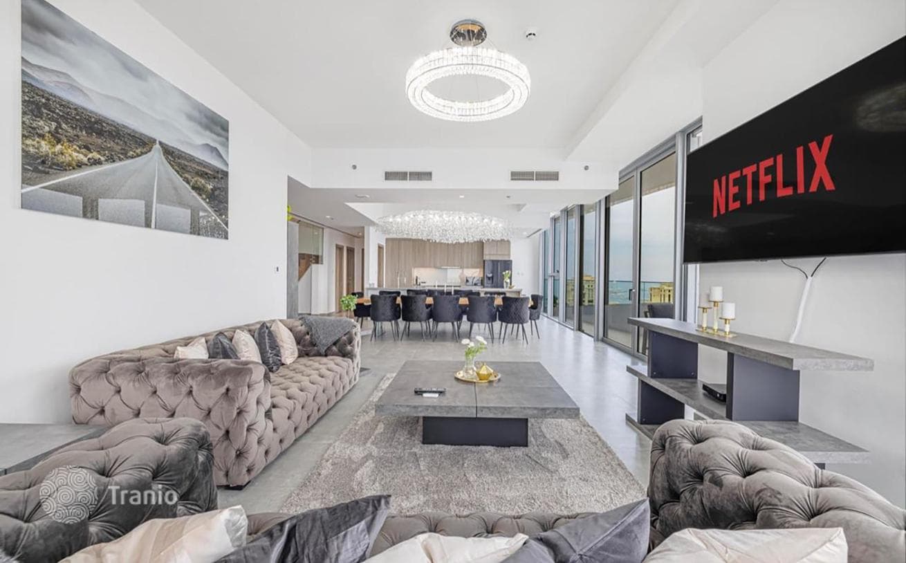 3-Bedroom Penthouse with Terrace in Dubai Marina, Dubai, photo 4