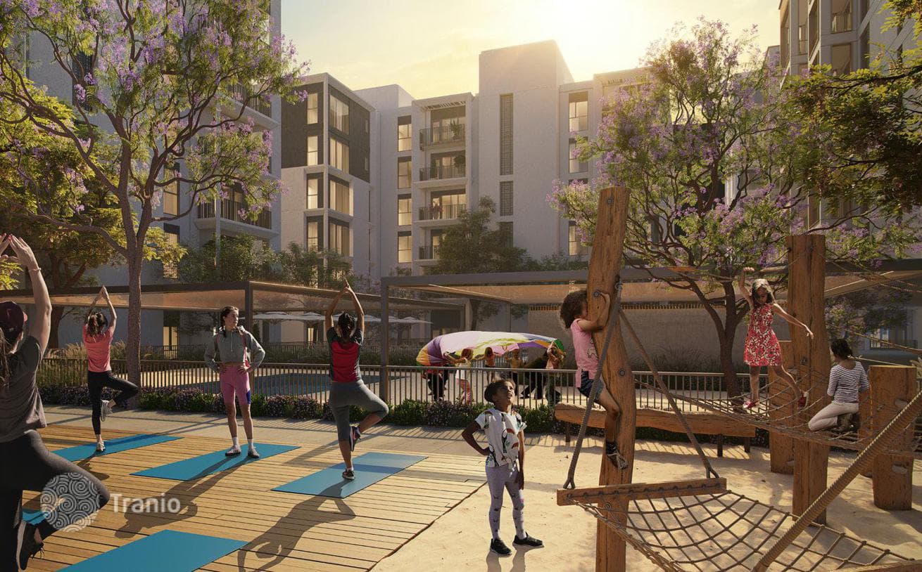 Apartments with Terraces, Park and Harbor Views in Cedar, Dubai Creek Harbour, photo 4