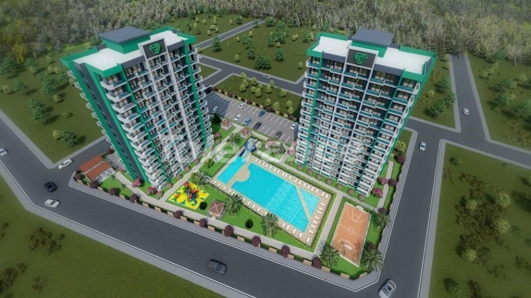 1-Bedroom Apartment on the Top Floor in Mersin, Turkey