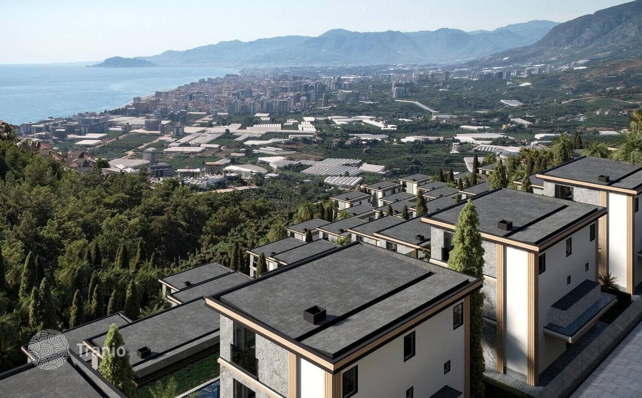 4-Bedroom House with City View and Private Pool in Kargicak, Alanya, photo 5