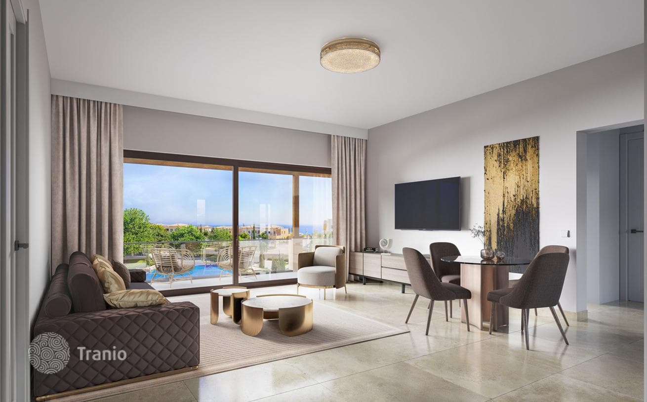 3-Bedroom Apartment with Sea View in Paphos, Cyprus, photo 3