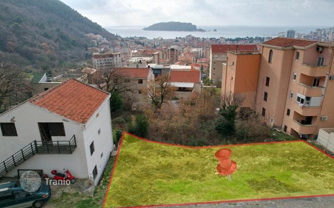 Land Plot with Sea View in Podkosuljun, Budva, photo 4
