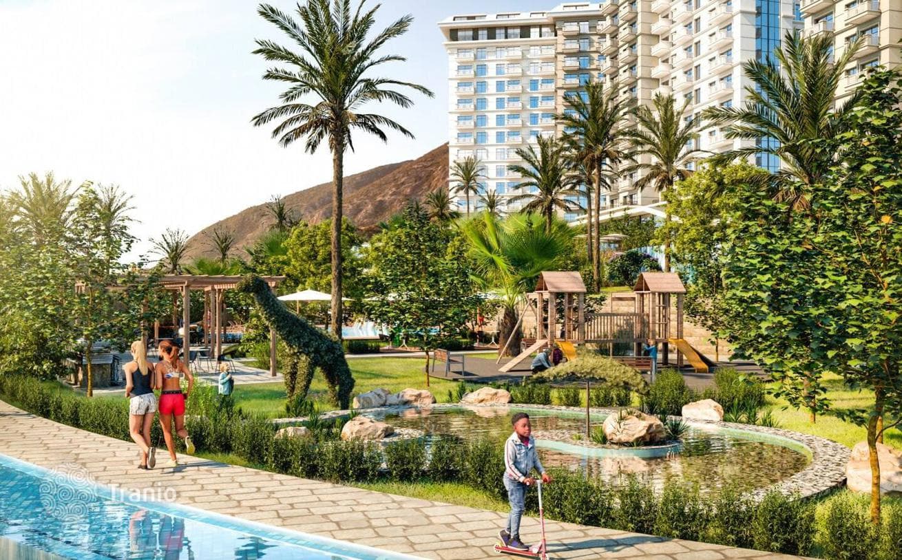 New Luxury Apartments with Sea View in Mahmutlar, Alanya