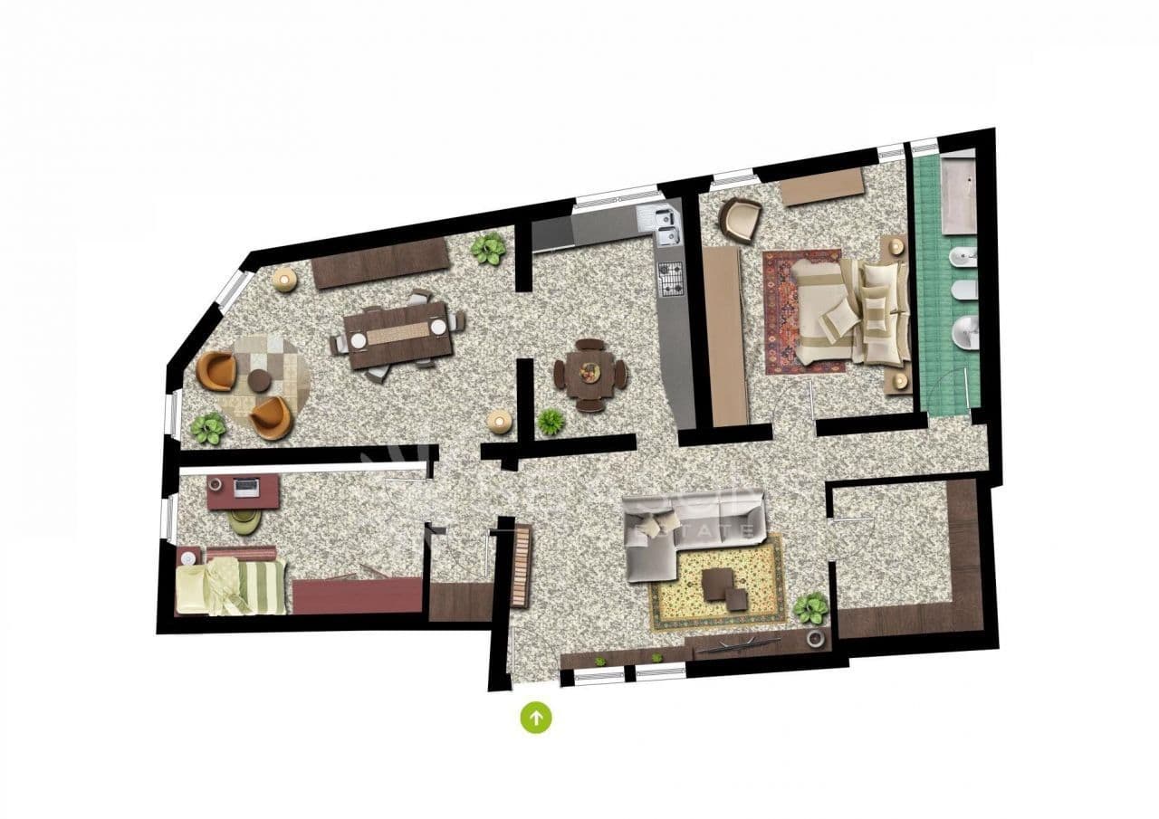 3-Bedroom Apartment in Venice, photo 3