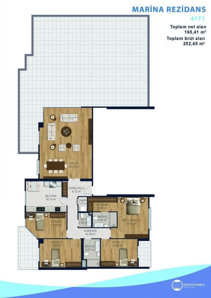 4-Bedroom Penthouse in Istanbul, photo 4