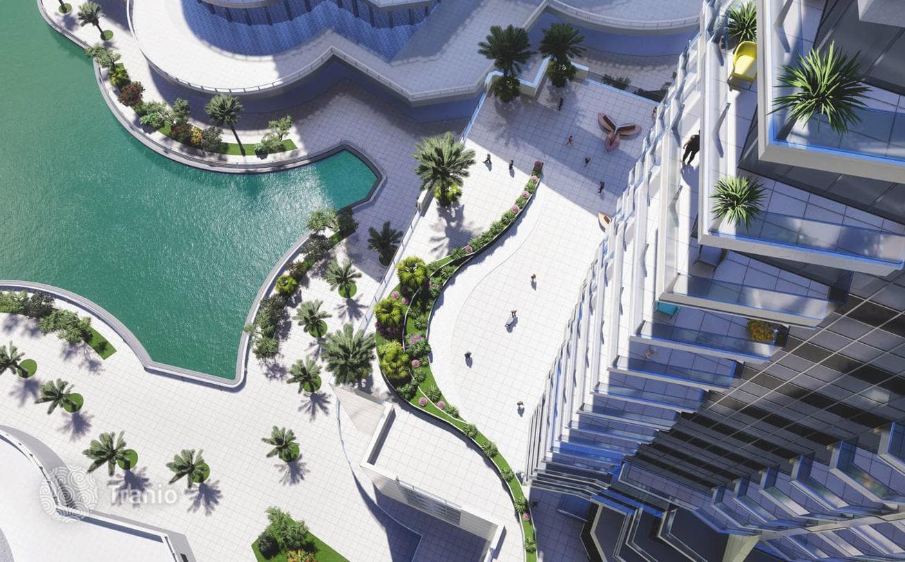 Новая резиденция Golf Views Seven City с бассейнами, торговым центром и коворкингом, JLT, Дубай, ОАЭ, фото 2