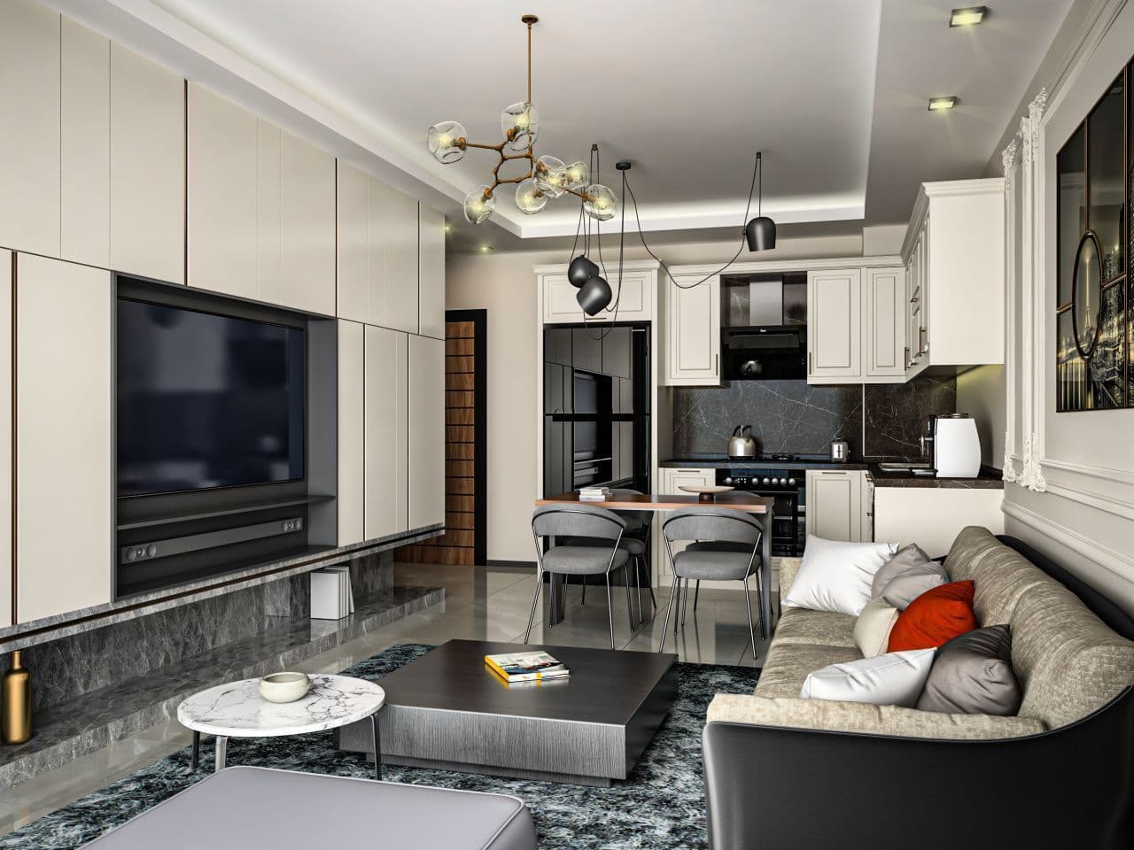 1- to 3-Bedroom Apartments in Cikcilli, Alanya