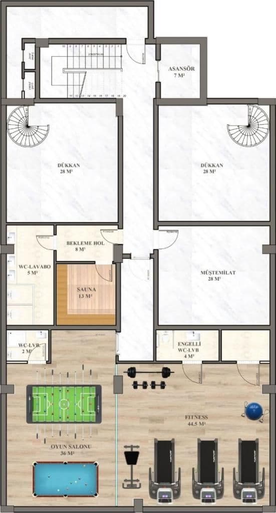 1-Bedroom Apartment in Avsallar, Alanya, photo 3