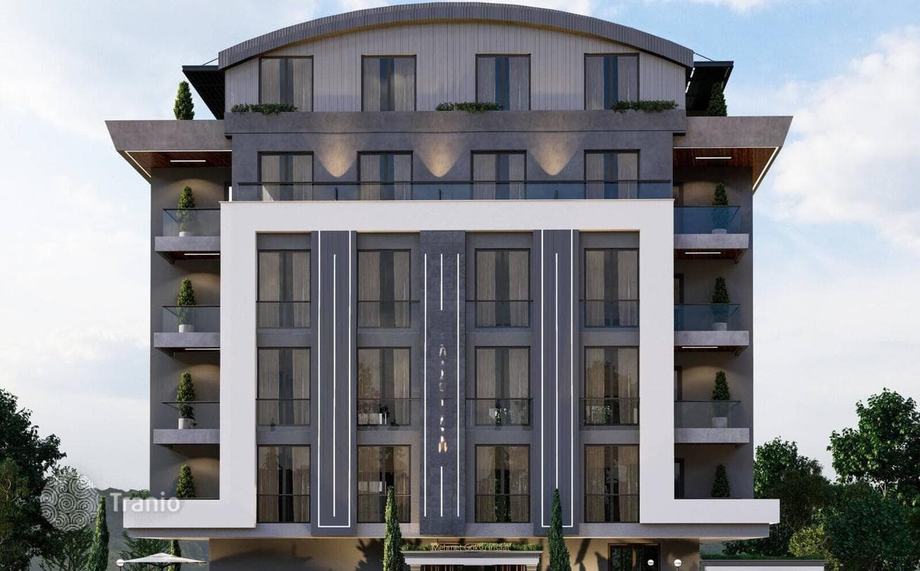 New Apartments with Shared Pool in Konyaalti, Antalya