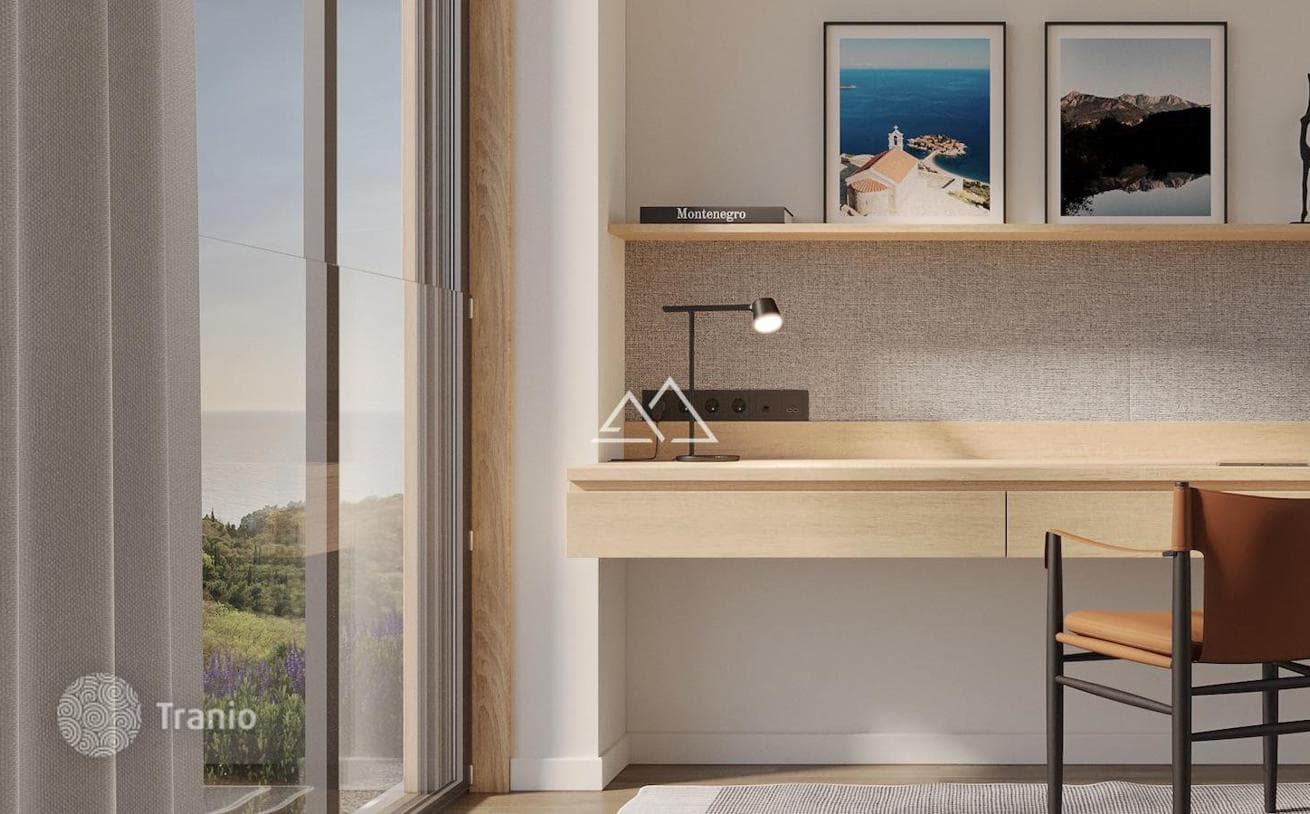 1-Bedroom Apartment with Sveti Stefan Views in Petrovac, photo 5