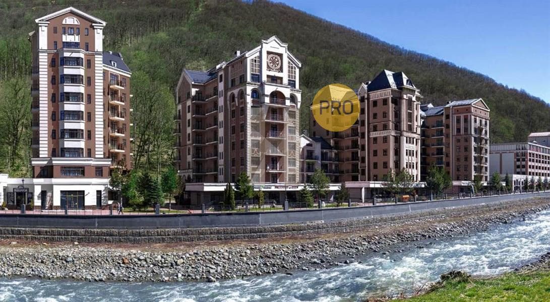 2 к. квартира 83.00 кв. м, 7/9 этаж. ЖК LeePrime Residence Polyana Sochi, Эстосадок, Россия, фото 2