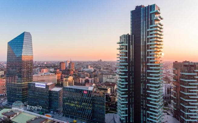 4-Bedroom Penthouse with Terraces in Torre Aria, Milan, photo 5