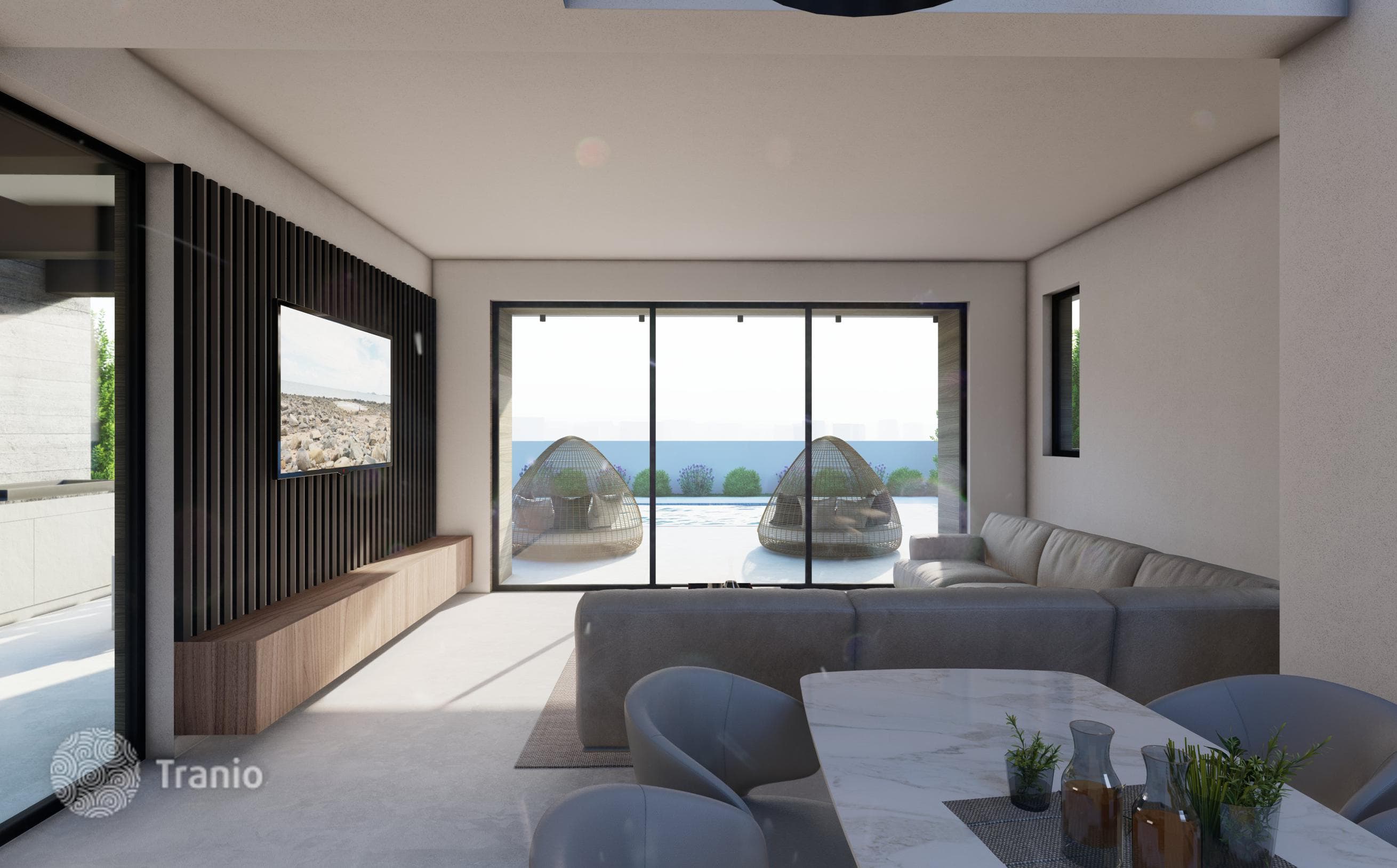 New Villas 450 m from the Beach in Paralimni, Cyprus