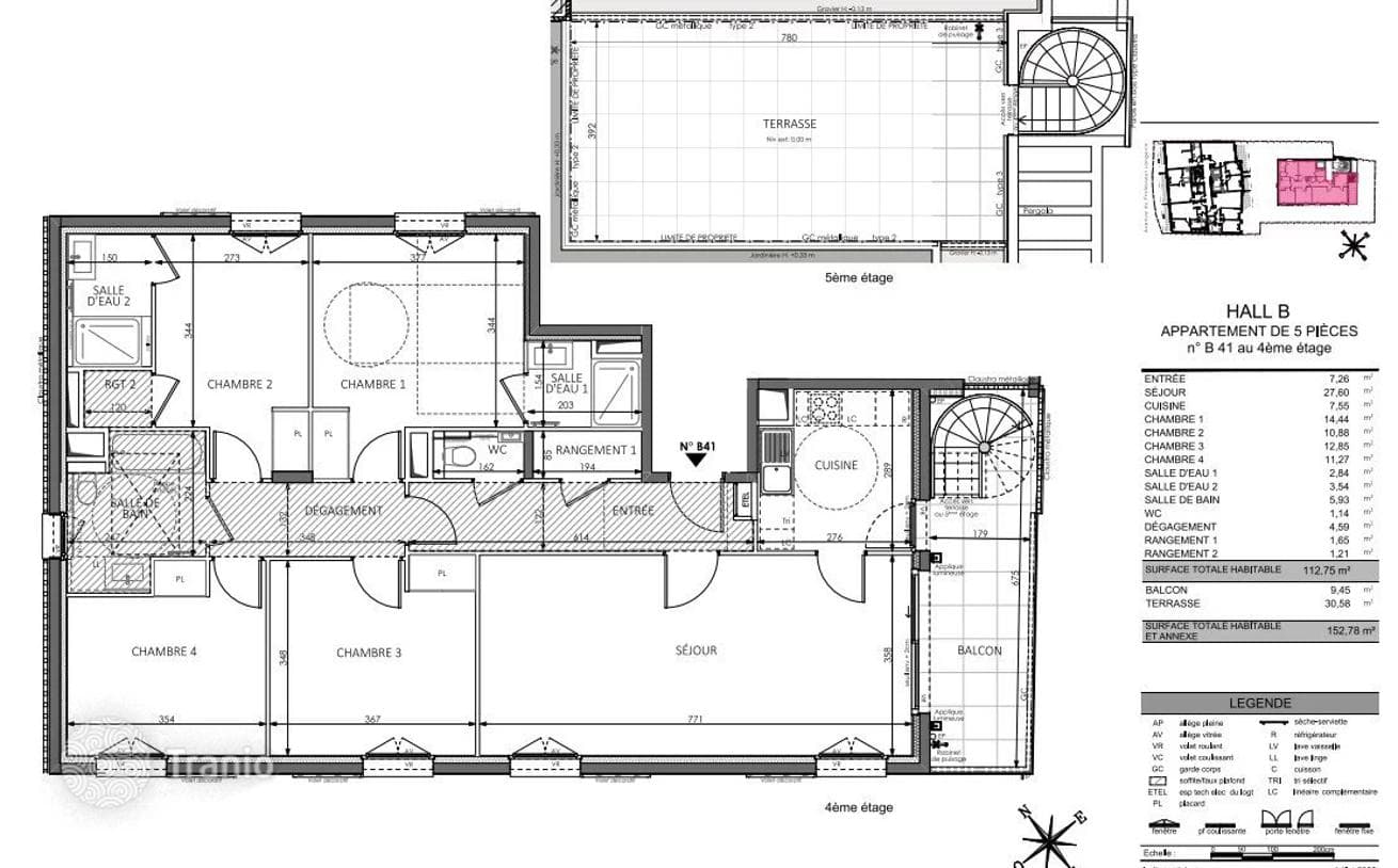 4-Bedroom Apartment with Roof Terrace and Sea View in Beausoleil, photo 2