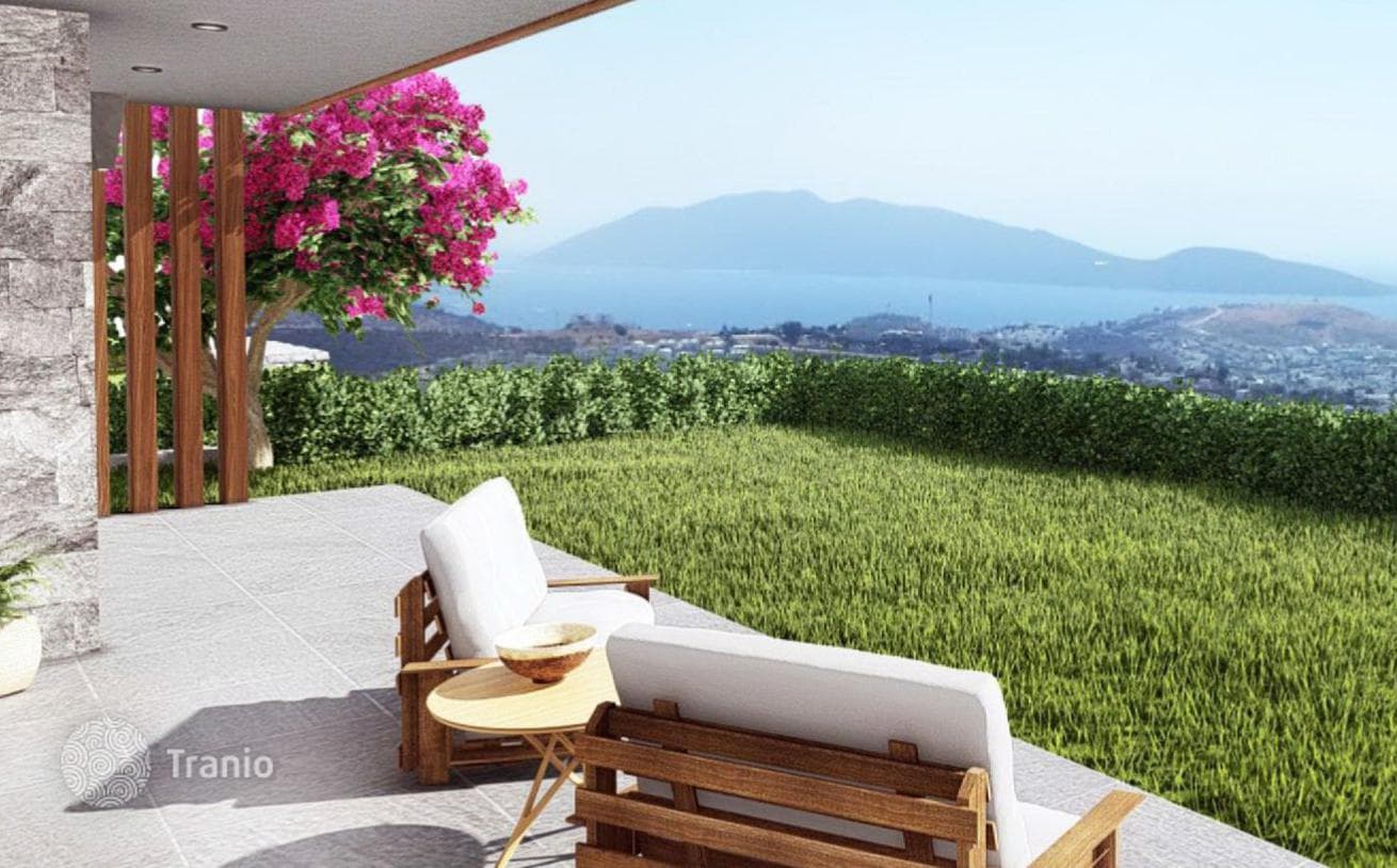Villas with Private Gardens and Panoramic Views in Bodrum