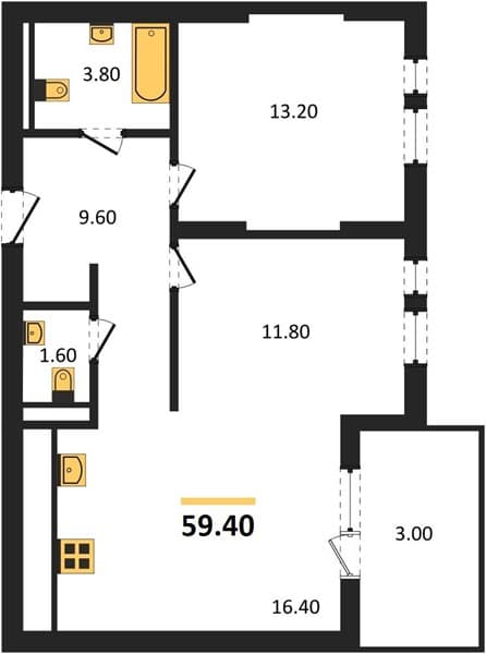 1-Bedroom Apartment in Barsa, Novorossiysk