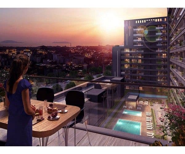 Апартаменты в Стамбуле, Турция, 66 м²