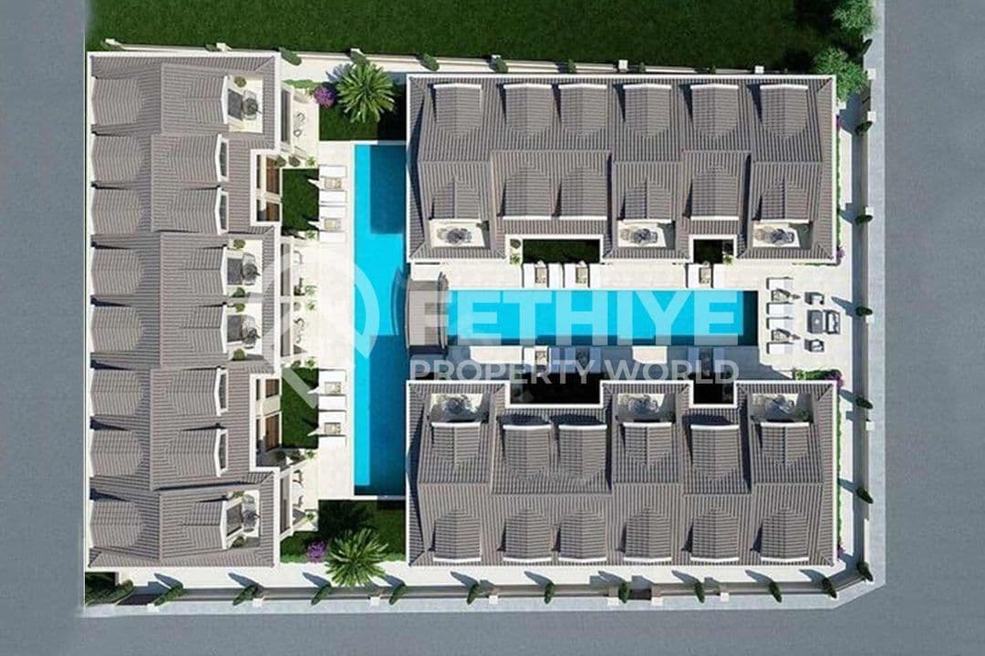 Апартаменты в Фетхие, Турция, 65 м², фото 2