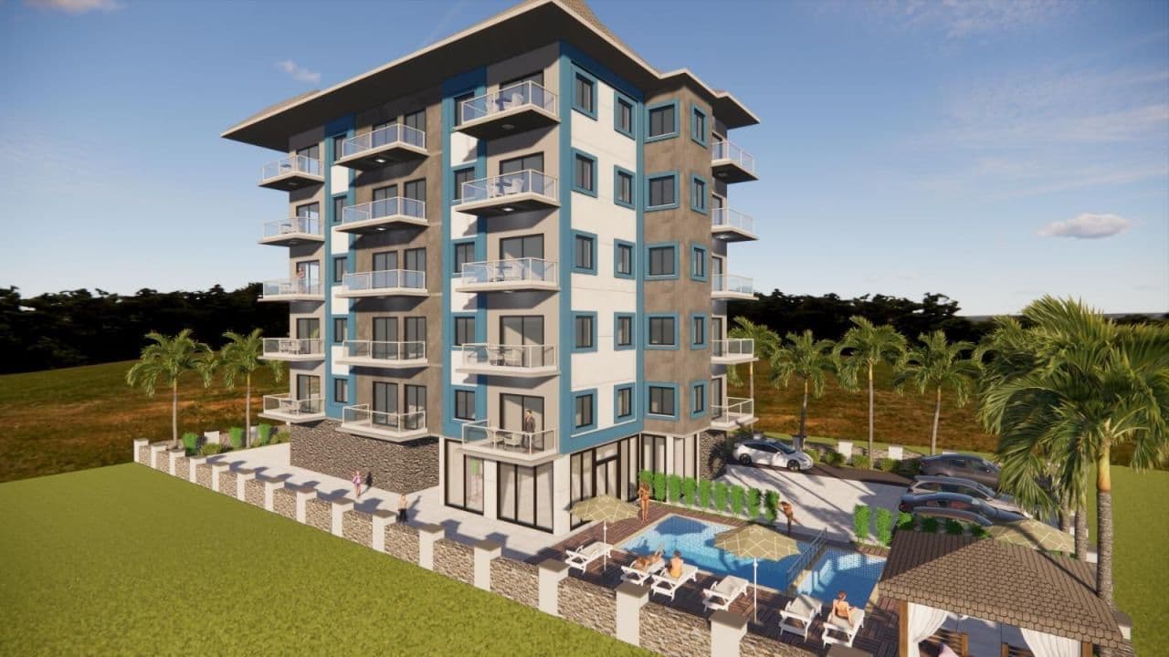 Квартира в Авсалларе, Турция, 49 м², фото 3