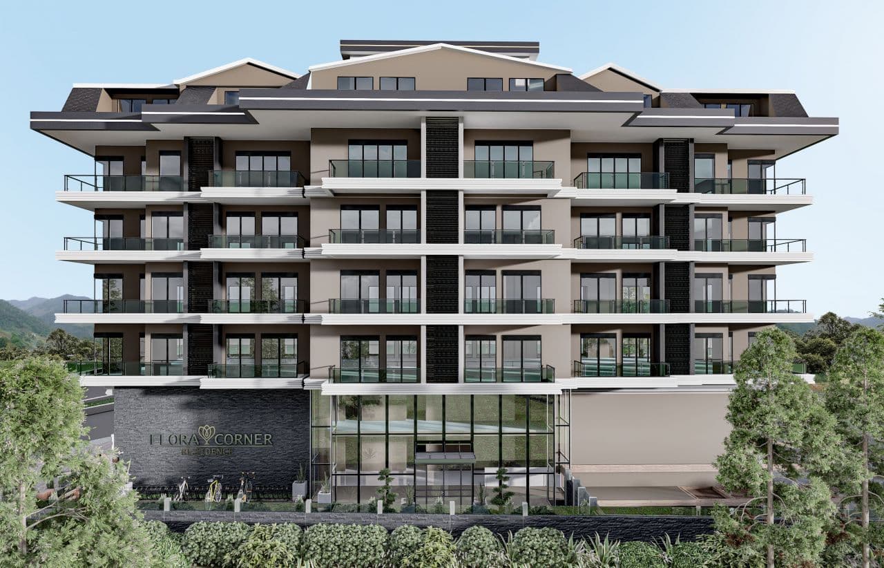 Квартира в Алании, Турция, 51 м²