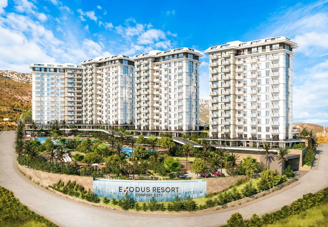 Квартира в Алании, Турция, 52 м²