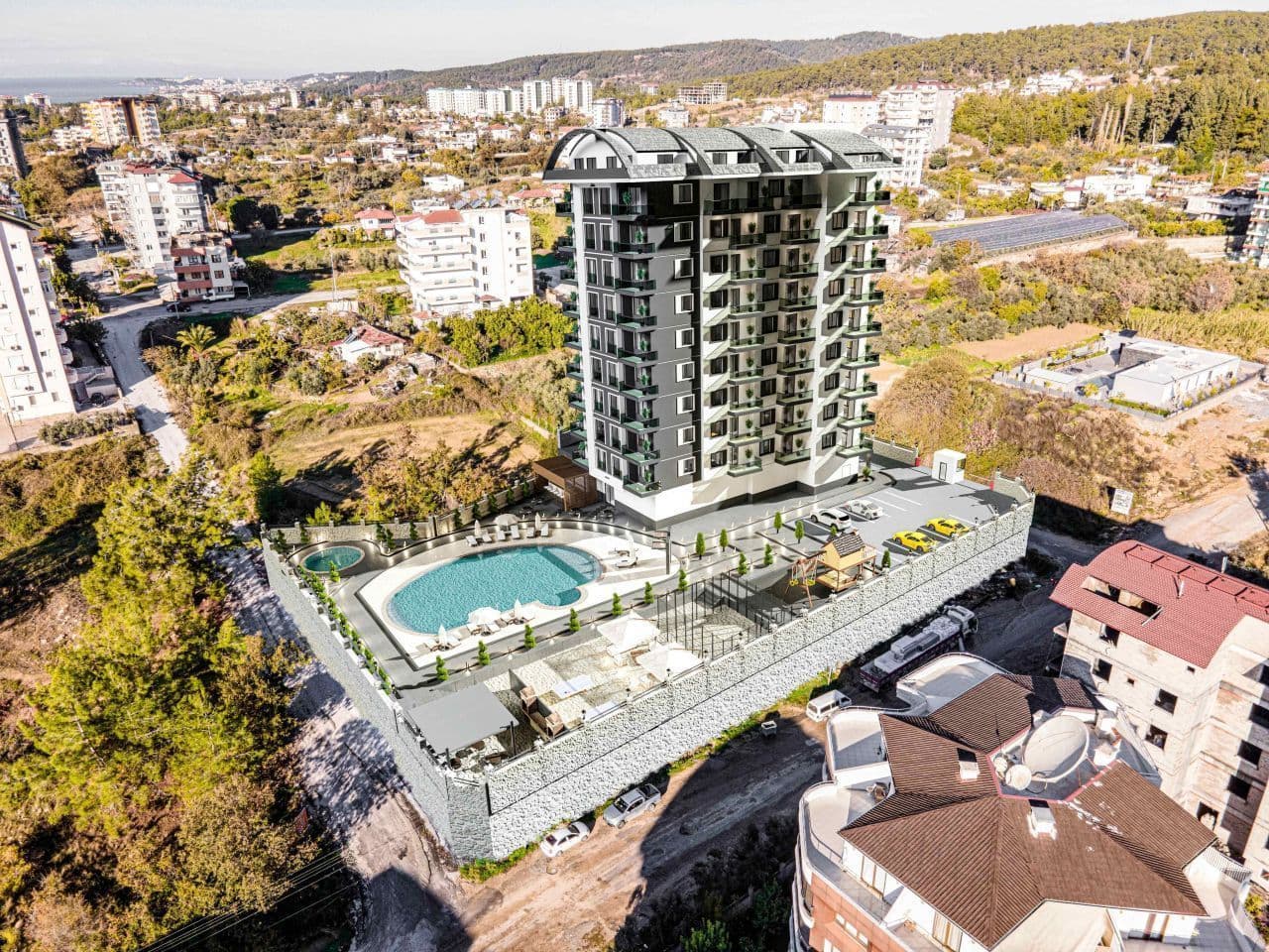 Квартира в Авсалларе, Турция, 51 м²