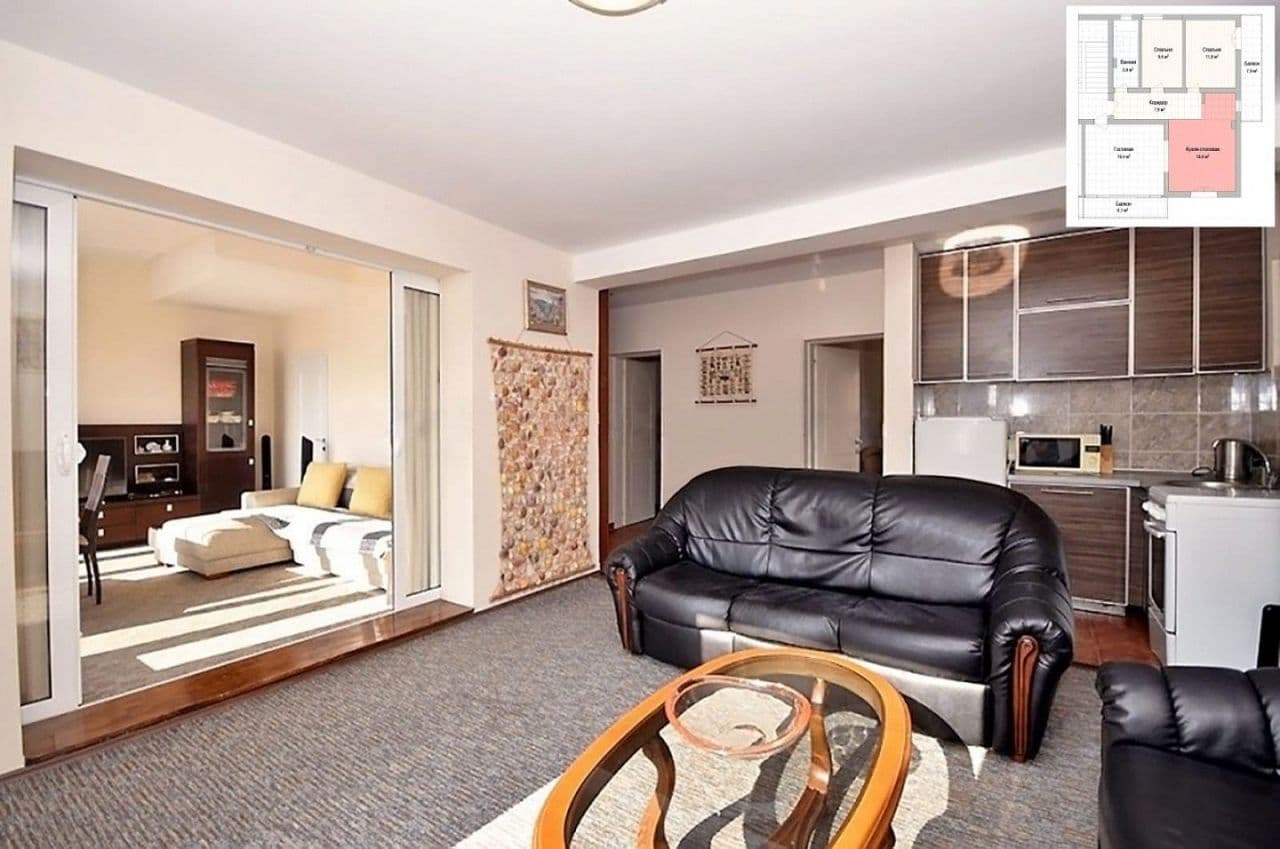 Квартира в Херцег-Нови, Черногория, 90 м², фото 3