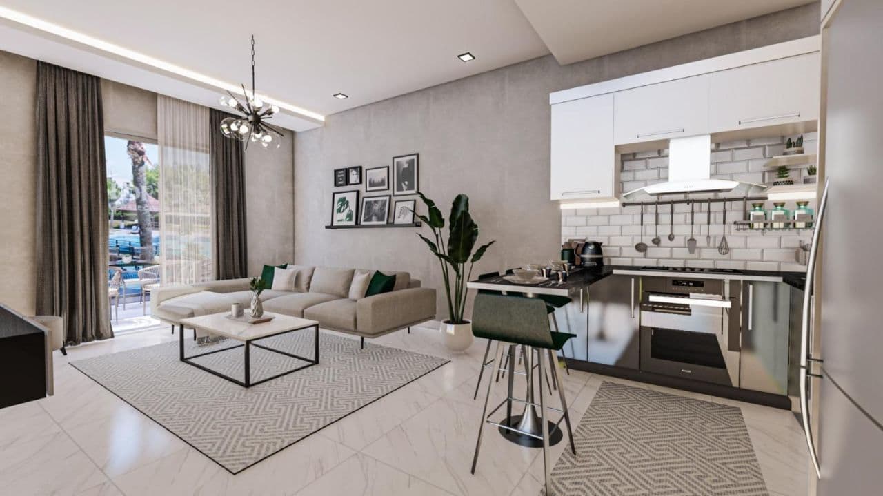 Квартира в Кестеле, Турция, 45 м², фото 2
