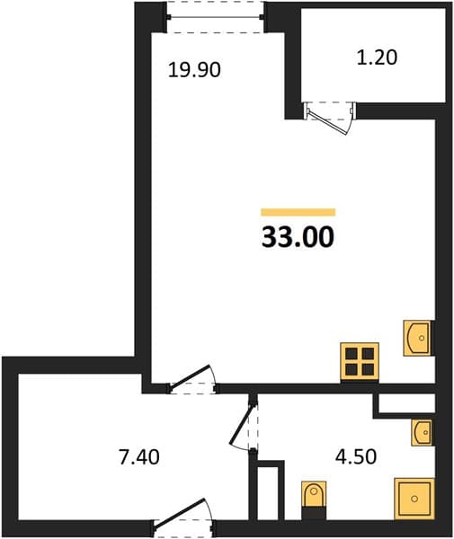 Studio Apartment in Master of the Seas, Supsekh