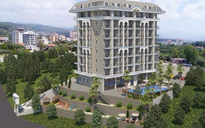 Апартаменты в Авсалларе, Турция, 52 м²