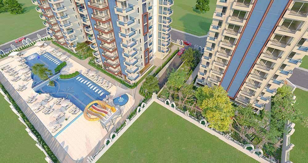Квартира в Алании, Турция, 50 м², фото 2