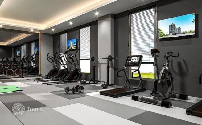 Apartments with Sea and City Views in Mersin, Tosmur