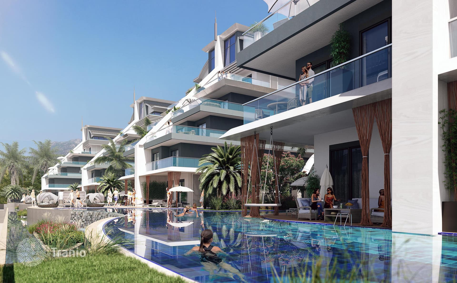 Luxury New Duplexes in Oba, Alanya