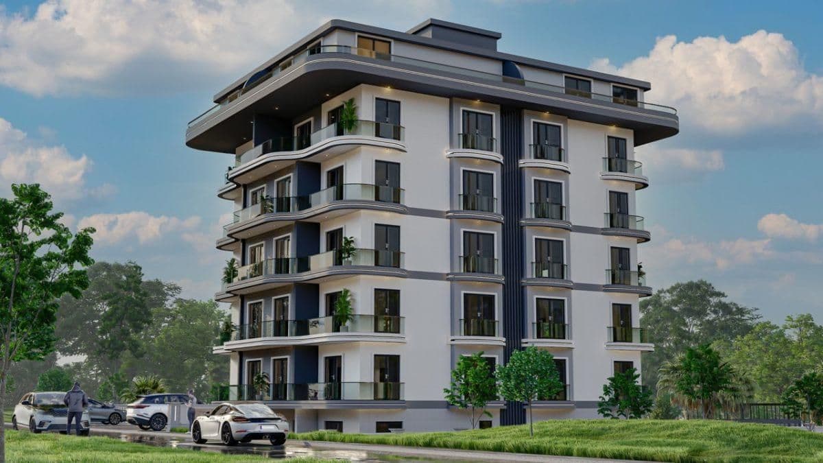 Квартира в Кестеле, Турция, 53 м², фото 2