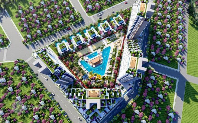 1-Bedroom (1+1) Apartment Under Construction in Mersin