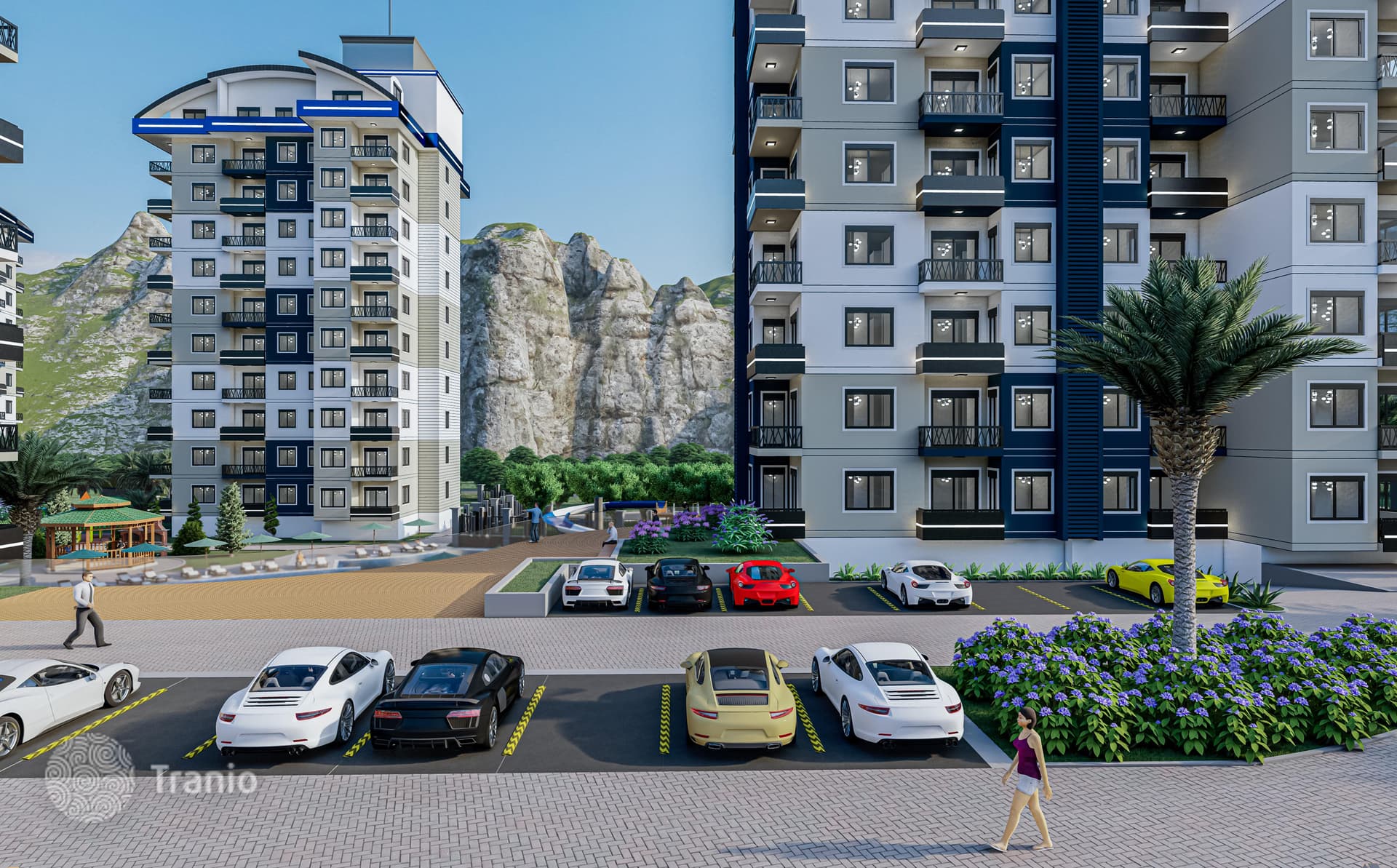 1- and 2-Bedroom Apartments in New Development in Avsallar, Alanya
