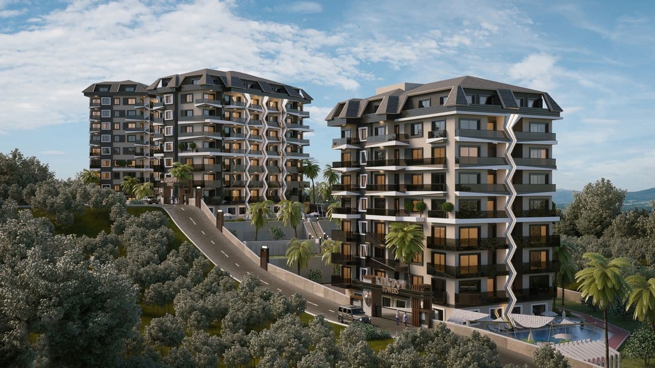 Квартира в Авсалларе, Турция, 55 м², фото 2